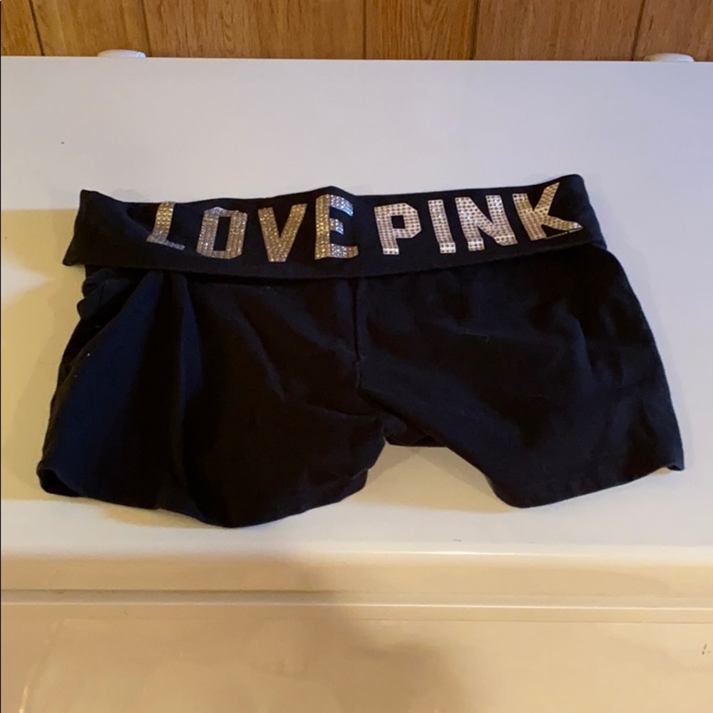 PINK yoga shorts